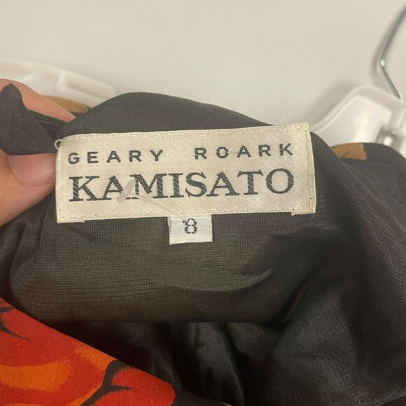 Geary Roar Kamisato Womens Floral Maxi Dress Sleeveless Multicolor Floral Size 8 - Picture 8 of 9